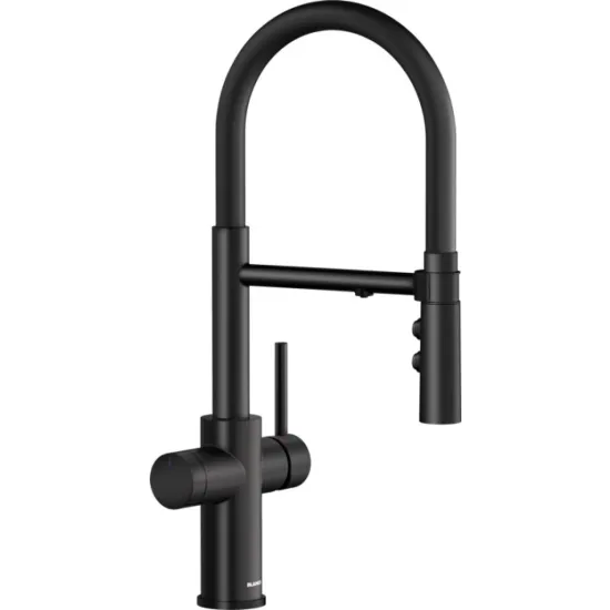 Baterie bucătărie Blanco Catris-S Flexo Filter, Negru (526707)