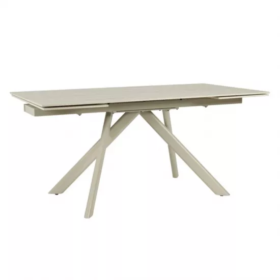 Masă pentru bucătărie Avanti Calisto, 160x90 cm extensibilă, Camel Matt