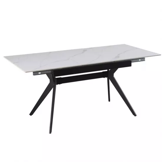 Стол обеденный Avanti Mils, 130x80 см раскладной, Ceramic White