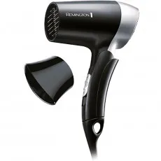 Компактный фен Remington D2400, 1400 Вт, Black/Silver