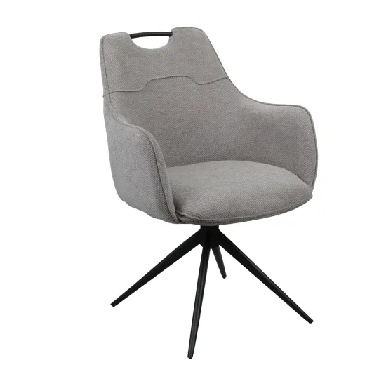 Стул Decoprim Albert с поворотным механизмом 360, Grey SEA-451