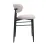Scaun Decoprim Meridian, Catifea Beige (HLR7)/Black Legs