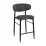 Стул Decoprim Meridian, Catifea Grey (HLR21)/Black Legs