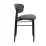 Стул Decoprim Meridian, Catifea Grey (HLR21)/Black Legs