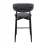 Стул Decoprim Meridian, Catifea Grey (HLR21)/Black Legs