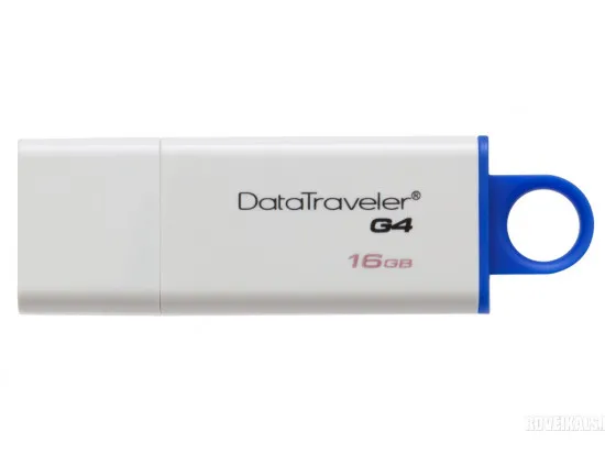 16 GB USB 3.0 Stick USB Kingston DataTraveler G4, White/Blue (DTIG4/16GB)