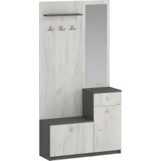 Antreu Yasen Bristol 2 (98 cm), Stejar craft alb/Grafit
