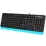 Tastatură cu fir A4Tech FK10 Black/Blue