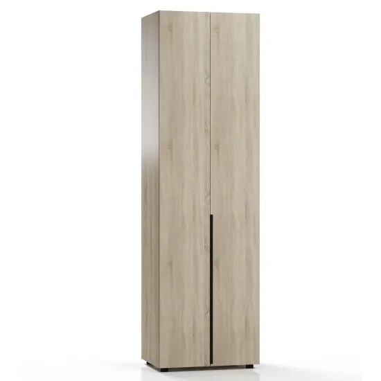 Dulap ML-Mobila Lira 2D, 70x50x240 см, Sonoma