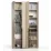 Dulap ML-Mobila Lira 4D, 140x50x240 см, Oak Sonoma