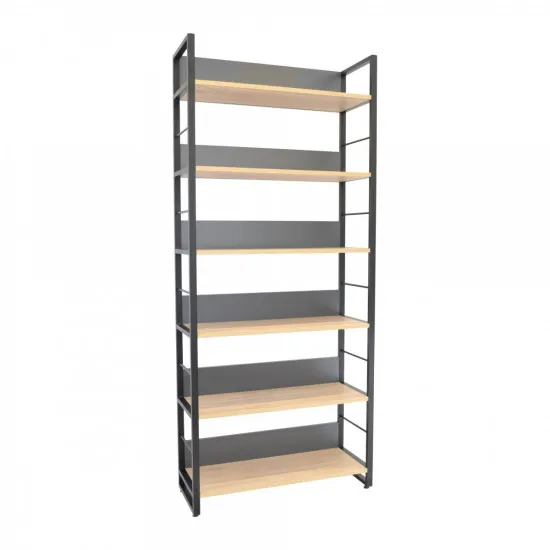 Стеллаж для офиса DP Urban 90 (90 см) с перекладинами