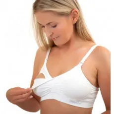 Бюстгальтер для кормящих BabyOno 506/08 White (C 75-80) Бюстгальтер для кормящих BabyOno 506/08 White (C 75-80)
