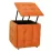 Bancheta Nex Home Cub Transformer 5 scaune in 1, N10 Orange