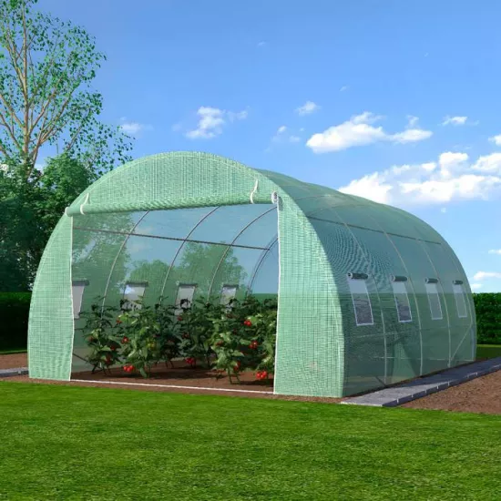 Sera pentru gradina Tehno MS 4x3x2m / Ø26mm / 2 uși