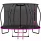 Trambulină Thunder Ultra 14FT, 435 cm, plasă interioară, Pink