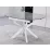 Стол обеденный Yasen DT-2522, Ø100 см раскладной, M312 Italian Light Gray/Black