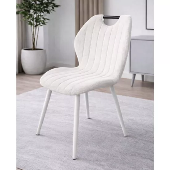 Стул Yasen C2512, UF865-02 Beige/White