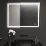 Oglindă pentru baie Bayro Corsa 100x80, LED touch cu dezaburire (118982)
