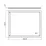 Oglindă pentru baie Bayro Corsa 100x80, LED touch cu dezaburire (118982)
