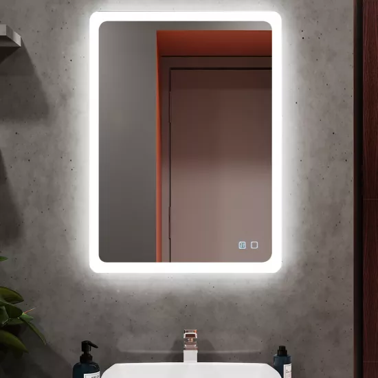 Зеркало для ванной Bayro Gama 50x80, LED touch c подогревом (124181)