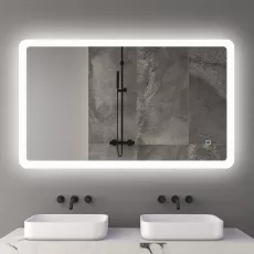 Oglindă pentru baie Bayro Gama 100x60, LED touch (115266)