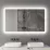 Oglindă pentru baie Bayro Gama 100x60, LED touch (115266)