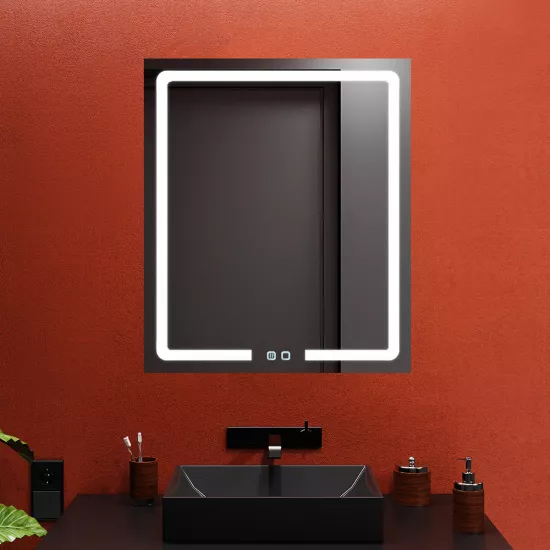 Зеркало для ванной Bayro Prisma 60x80, LED touch c подогревом (118911)