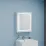Dulap-oglindă baie Bayro Optima LED touch 60x70 drept Alb (122338)
