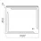 Oglindă pentru baie Bayro Smart 100x80, LED touch cu dezaburire (118972)
