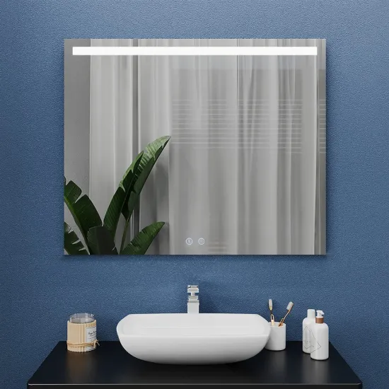 Oglindă pentru baie Bayro Teta 90x80, LED touch cu dezaburire (123807)