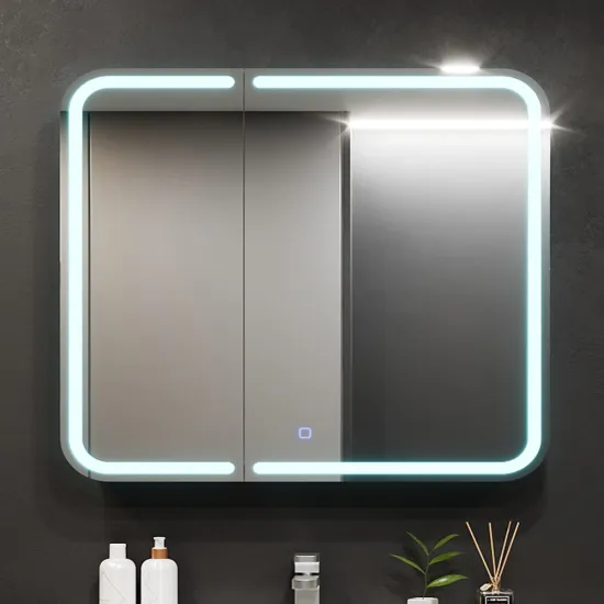 Dulap-oglindă baie Bayro Sonata LED touch 100x76 Alb (123131)