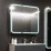Dulap-oglindă baie Bayro Sonata LED touch 100x76 Alb (123131)