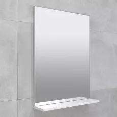 Oglindă pentru baie Bayro Vega 50x70 Alb Mat (123248)