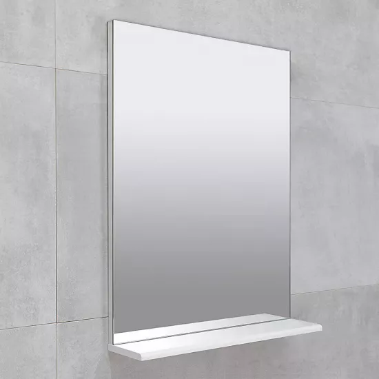 Oglindă pentru baie Bayro Vega 50x70 Alb Mat (123248)