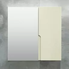 Dulap-oglindă baie Bayro Sorento 80x70 Ivory (115313)