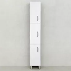 Dulap înalt pentru baie Bayro Allure 300x1900 universal, Alb Mat (121121)