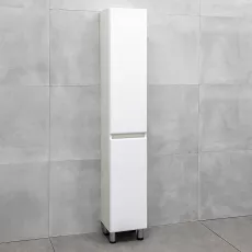 Шкаф-пенал для ванной напольный Bayro Urbano Pro 300x1900 универсальный, Белый структурный (122494)