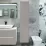 Dulap înalt pentru baie Bayro Bergamo 350x1600 drept, Light Grey (119121)