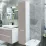 Dulap înalt pentru baie Bayro Bergamo 350x1600 drept, Light Grey (119121)