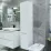 Dulap înalt pentru baie Bayro Bergamo 350x1600 drept, Alb Mat (115294)