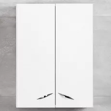 Dulap înalt pentru baie Bayro Dalas 600x750, Alb Mat (122482)