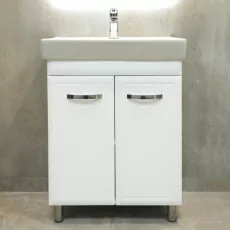 Dulap pentru baie Bayro Allure pardoseală fară lavoar, Alb Mat (121113)