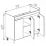 Шкаф для ванной Bayro Trend Duo напольный без умывальника, Белый Мат (114569)