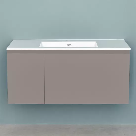 Шкаф для ванной Bayro Formal подвесной без умывальника, Light Grey (117652)