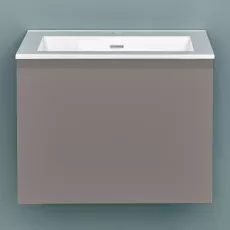 Шкаф для ванной Bayro Formal подвесной без умывальника, Light Grey (117654)