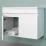 Dulap pentru baie Bayro Trend Duo suspendat с умывальником Sanovit Soft 800, Alb Mat (114575_10937)