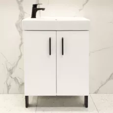 Dulap pentru baie Bayro Vision universal fară lavoar, Alb Mat (118180)