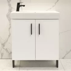 Dulap pentru baie Bayro Vision universal fară lavoar, Alb Mat (118182)