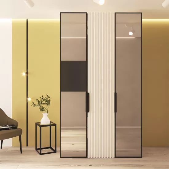 Dulap Bayro Modena, 135x240x53 cm, Alb (604782)