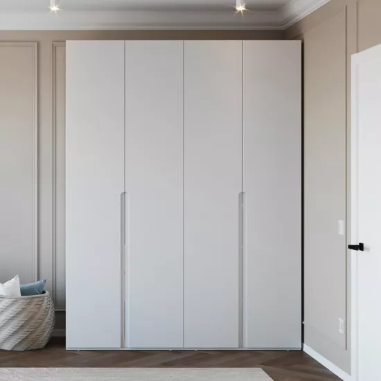 Dulap Bayro Modena, 180x240x53 cm, Alb (604788)